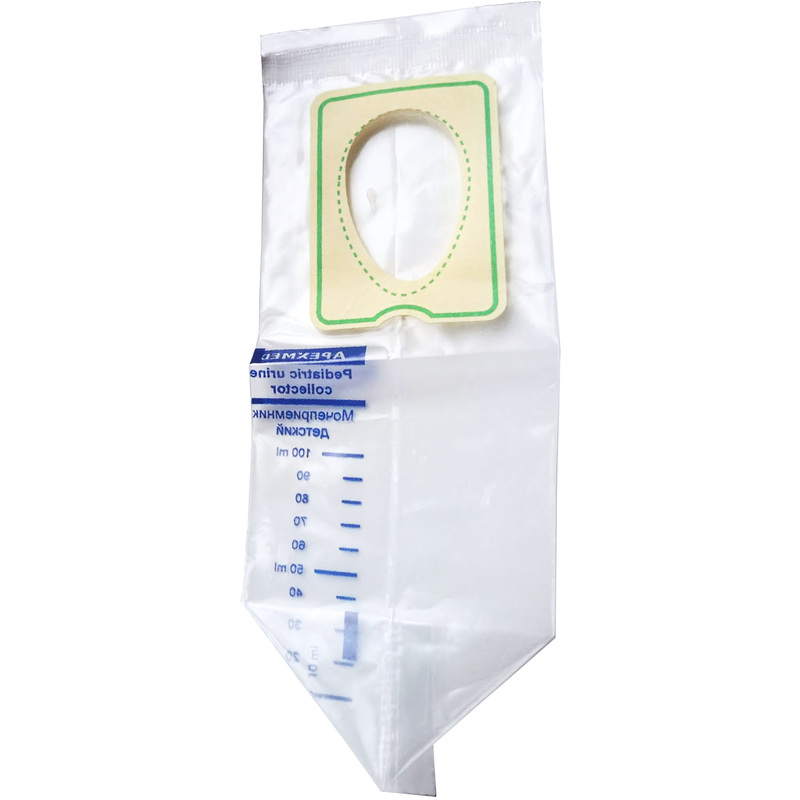 Изображение товара Мочеприемник Apexmed носимый детский одноразовый 100 мл 100 шт