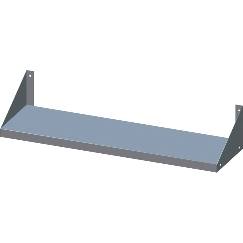 Изображение товара Кухонная полка из нержавеющей стали Юг-Технология ПНК-600-Н-ЮТ