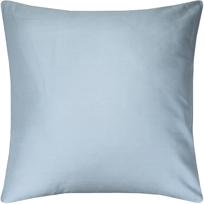 Изображение товара Наволочка Monocolor 70x70 см сатин голубая 2 шт в упаковке