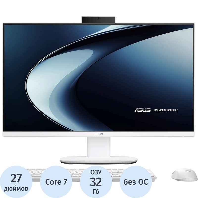Изображение товара Моноблок 27 Asus V400 AiO V470VAK-WPE0780 (90PT03W1-M01KL0)