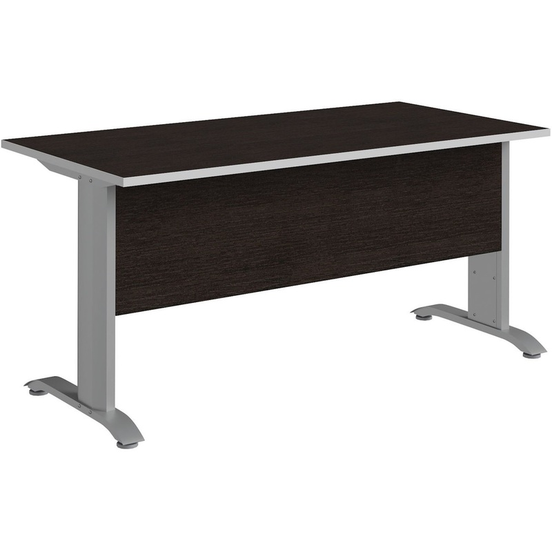 Изображение товара Стол прямой Swift венге/серый 1600х800х750 мм офисный мебель
