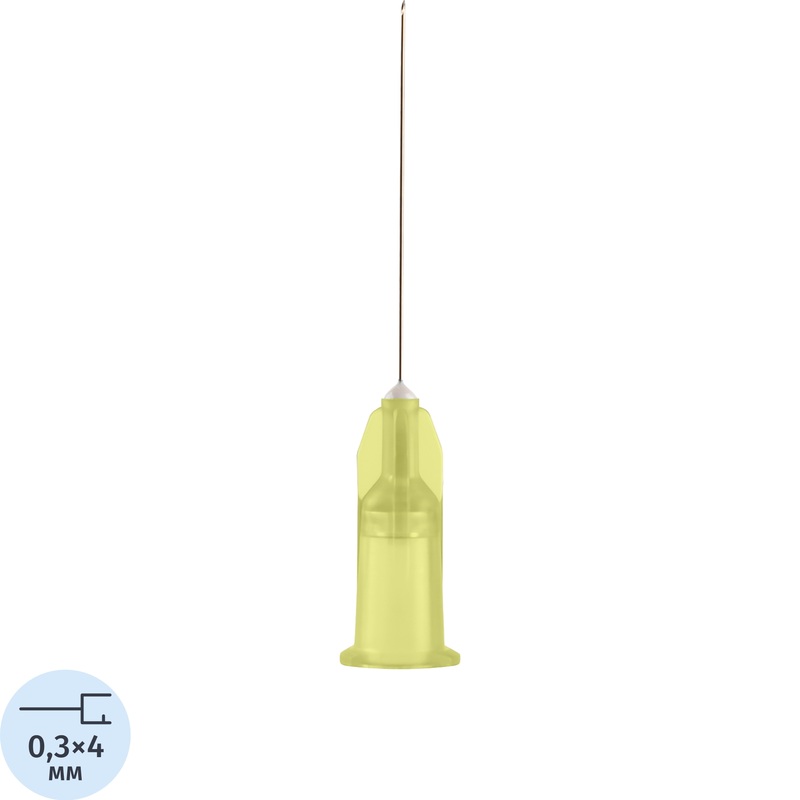 Изображение товара Игла для мезотерапии Mesoram 30G (0.3x4 мм, 100 штук в упаковке)