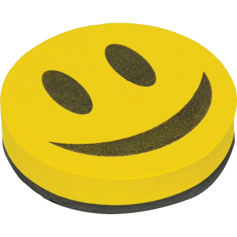 Изображение товара Губка-стиратель для магнитно-маркерных досок Attache Смайл магнитная 90x20 мм