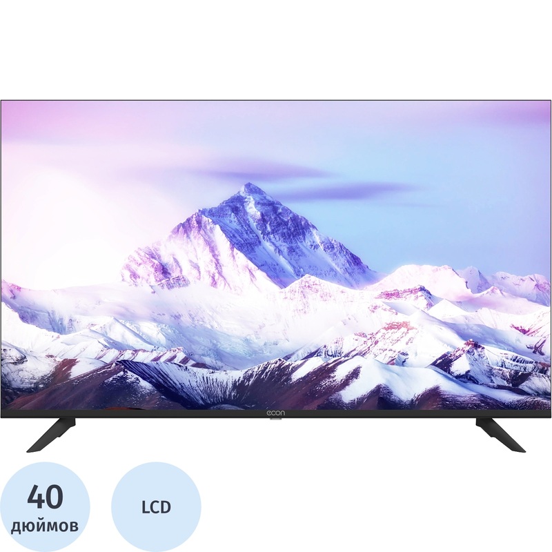 Изображение товара Телевизор Econ 40" Full HD с HDMI, USB и цифровыми форматами