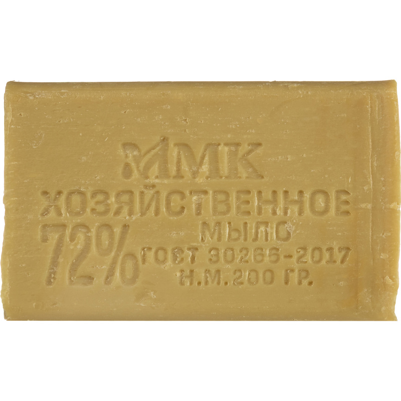 Изображение товара Мыло хозяйственное Ммк 72% 200 г без обёртки