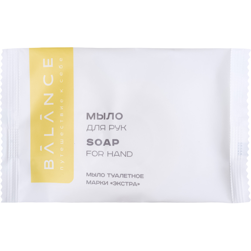 Изображение товара Мыло туалетное Balance 13 г флоупак (500 штук в упаковке)