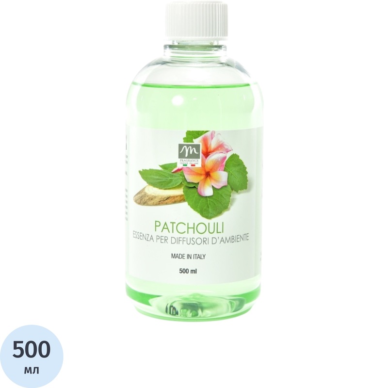 Изображение товара Наполнитель для ароматизатора M Fragrance Пачули 500 мл универсальный аромат