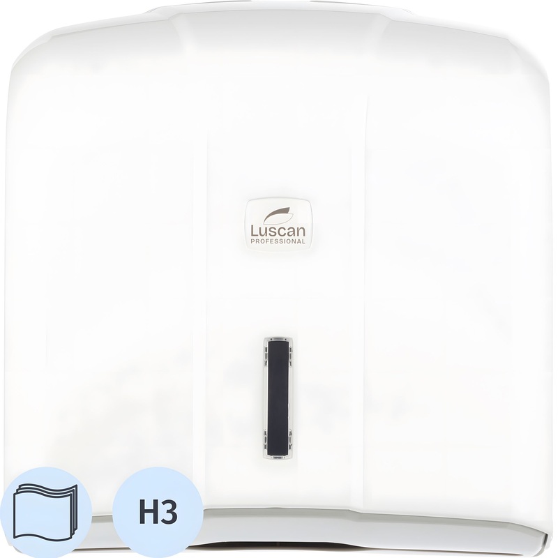 Изображение товара Уценка. Диспенсер для полотенец листовых Luscan Professional H3 белый