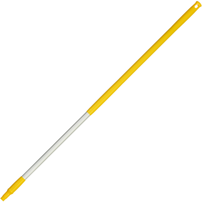 Изображение товара Рукоятка для инвентаря NV 130 см алюминий жёлтая резьба