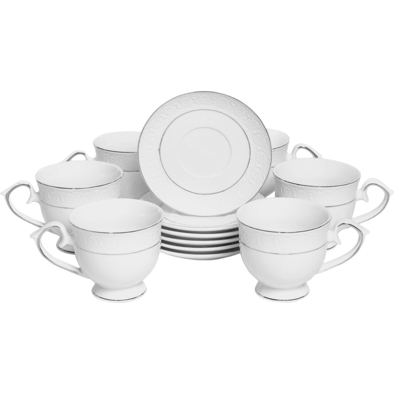 Изображение товара Чайный набор Balsford 222-01057 на 6 персон фарфор (12 предметов)