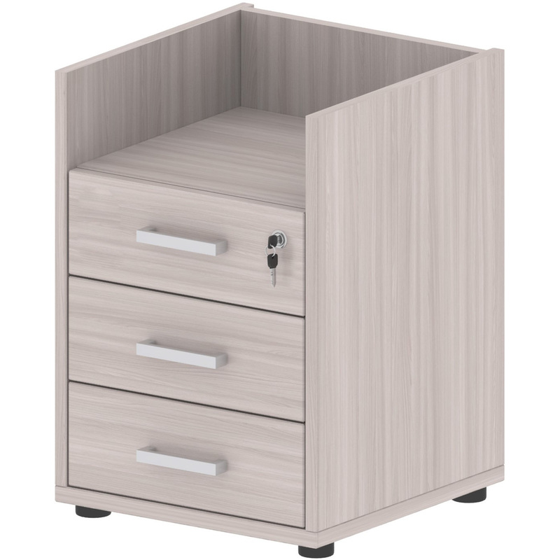 Изображение товара Тумба для документов Континент-Pro ТП50 с замком светлый ясень