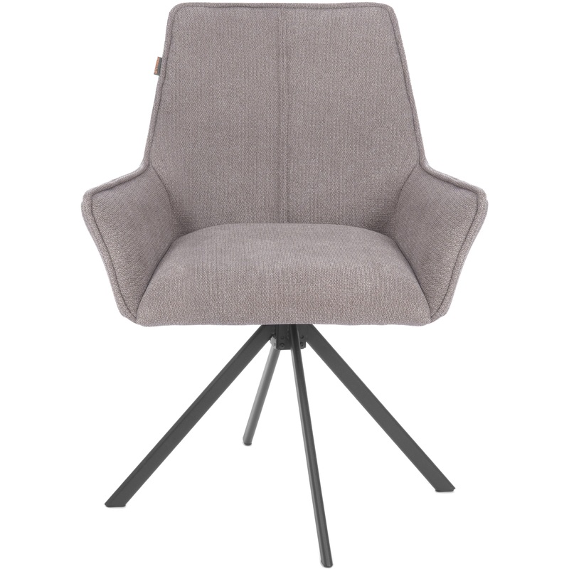 Изображение товара Обеденное кресло TetChair Murano бежевое из велюра и металла