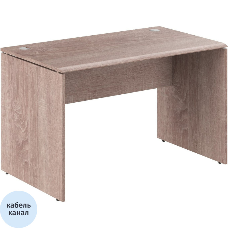 Изображение товара Стол прямой Wave WST 127 (дуб сонома, 1200х700х750 мм)