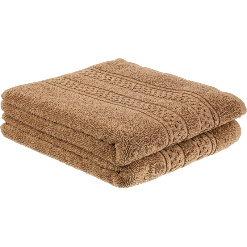 Изображение товара Набор махровых полотенец Комус Данмор 50x80 см хаки