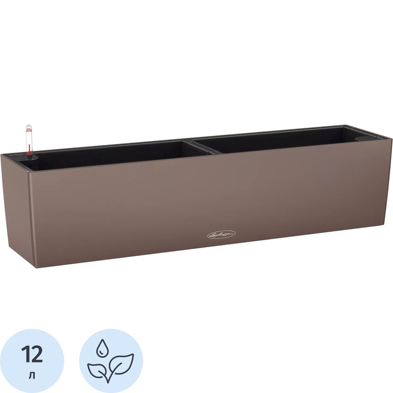 Изображение товара Кашпо с автополивом Lechuza Balconera Color 80 17 л стильное для балкона и интерьера