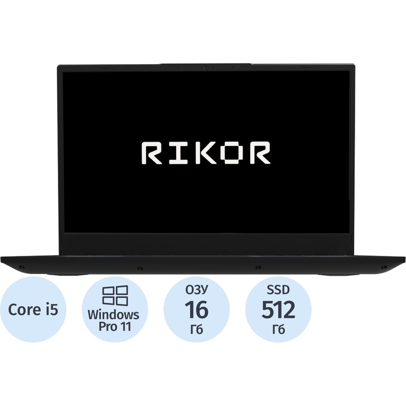 Изображение товара Ноутбук Rikor NINO 14" серый Intel Core i5 1235U/16 ГБ/SSD 512 ГБ (835E660B)
