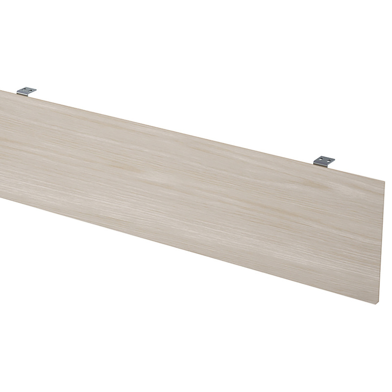 Изображение товара Царга к столу Avance 6ЭК.407.1 с креплением (шамони светлый/алюминий матовый, 1200х16х400 мм)