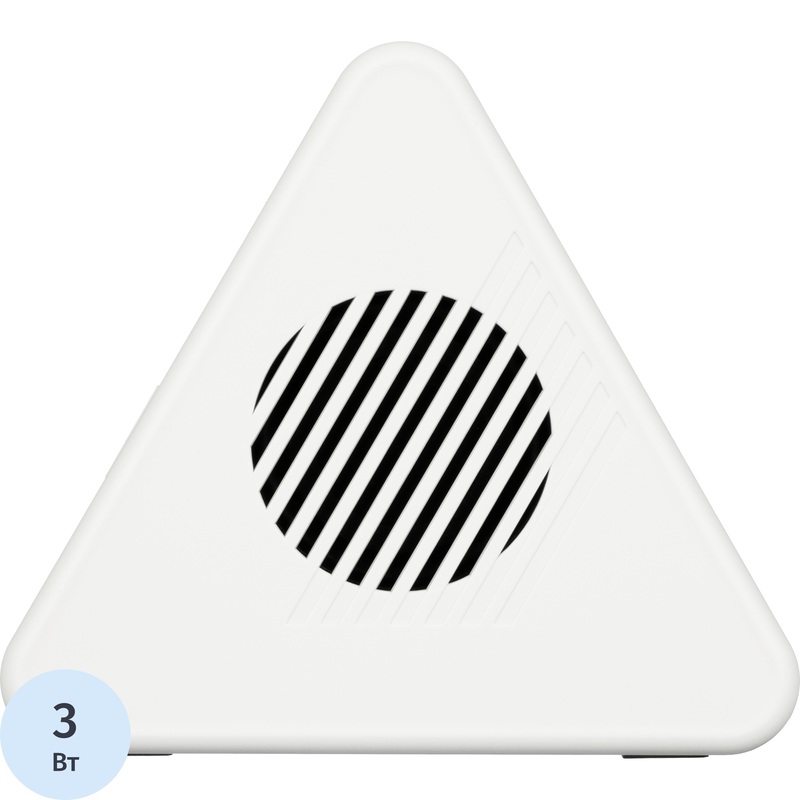 Изображение товара Портативная колонка Dorn белая с беспроводной зарядкой и Bluetooth 5.3