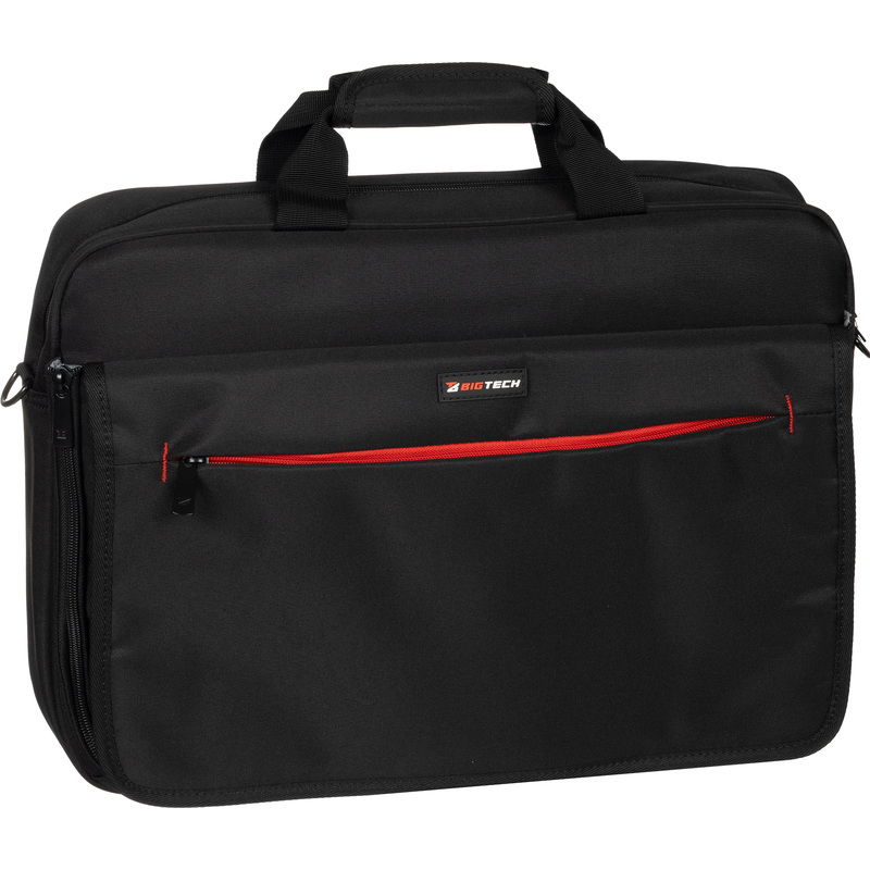 Изображение товара Сумка для ноутбука 17.3" BigTech Ultime чёрная (LB-BT-06BK)