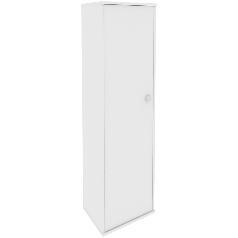 Изображение товара Гардероб Metal System Style Л.ГБ-1 белый 558x410x1980 мм