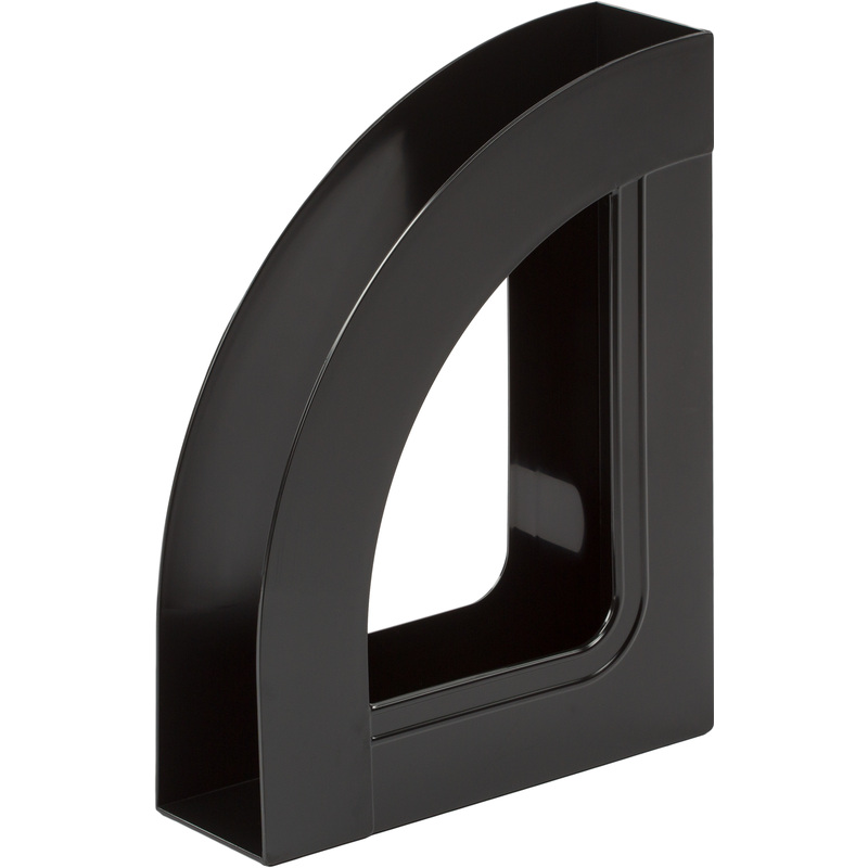 Изображение товара Лоток вертикальный для бумаг 70 мм Attache Economy Респект черный