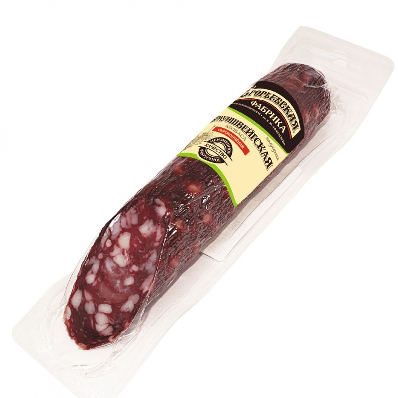 Изображение товара Егорьевская Брауншвейгская сырокопчёная колбаса 220 г высокое качество