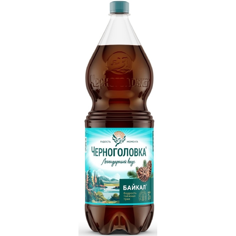Изображение товара Напиток Черноголовка Байкал газированный 2 л