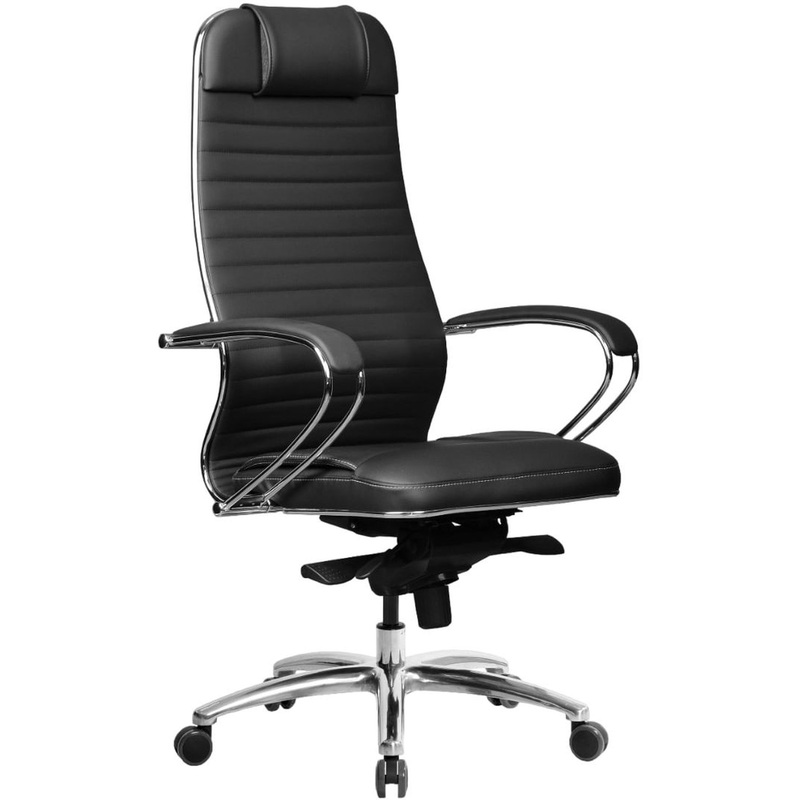 Изображение товара Кресло для руководителя Метта Samurai KL-1.04 черное (экокожа, металл)