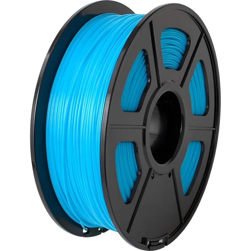 Изображение товара Пластик PLA для 3D-принтера NV Print NV-3D-PLA-NOCT-BLUE голубой биоразлагаемый 1.75 мм 1 кг