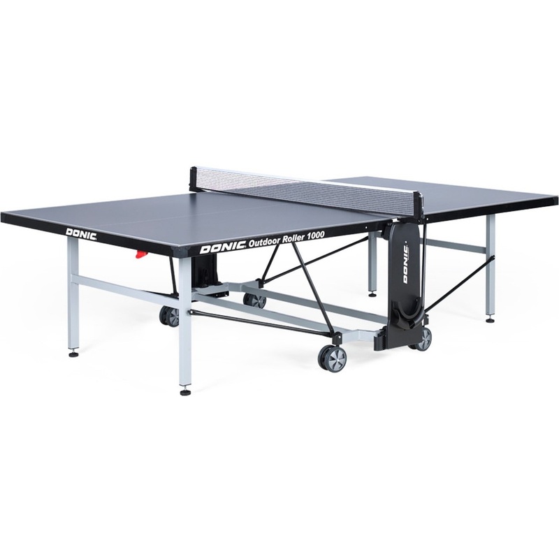 Изображение товара Стол теннисный для помещений Donic Outdoor Roller 1000 Grey высокое качество надежность