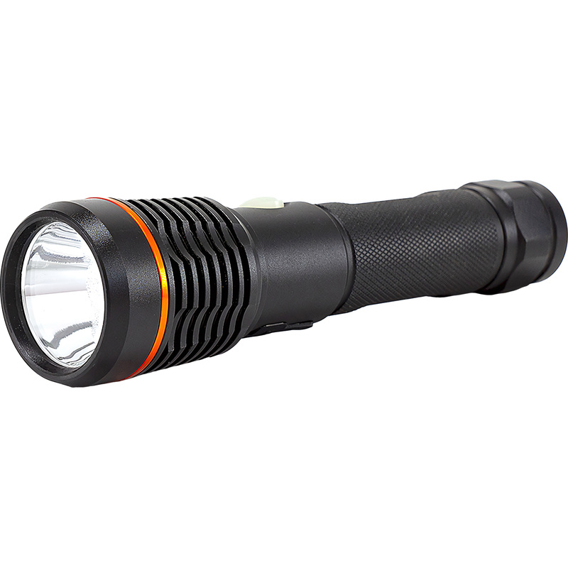 Изображение товара Фонарь ручной светодиодный Яркий луч T7v.3 Osram P9 аккумуляторный (4606400106432)