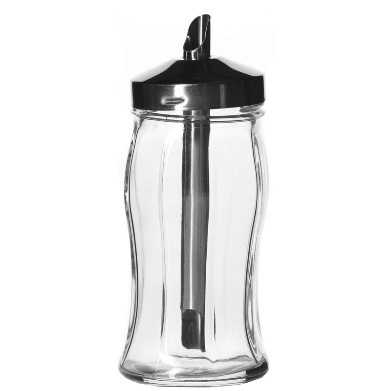 Изображение товара Ёмкость для специй Pasabahce блэк энд уайт 240 мл с крышкой-дозатором