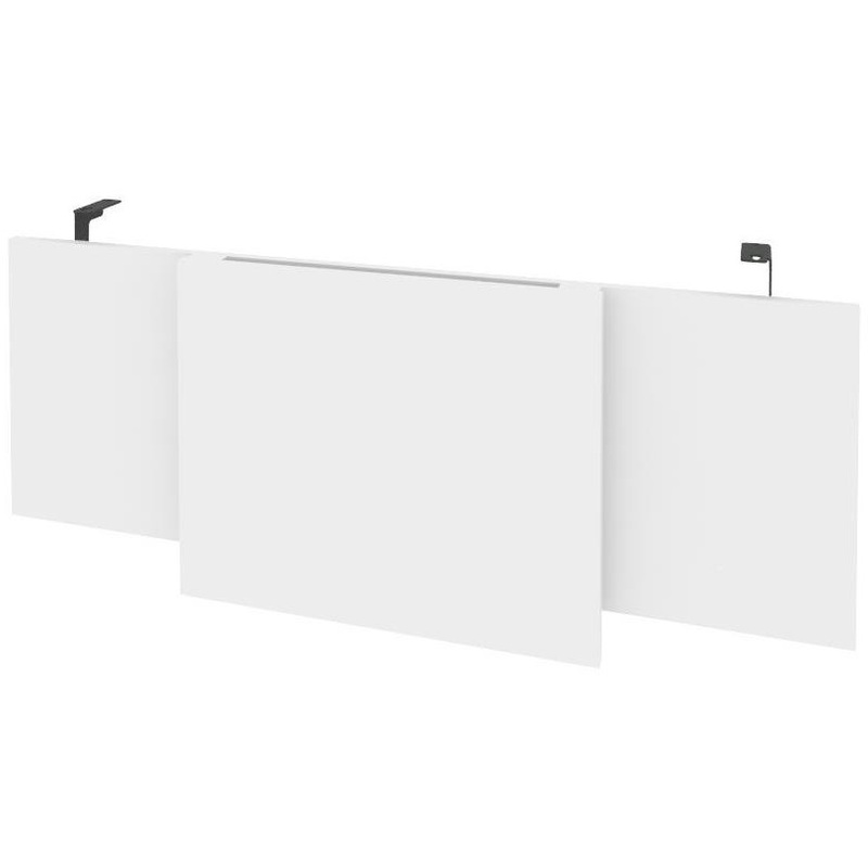 Изображение товара Царга стола руководителя Onix Direct O.M-CSR-3 белый бриллиант/антрацит 1140х54х450 мм