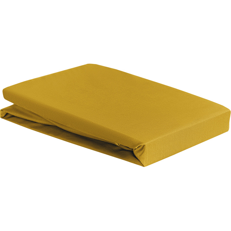 Изображение товара Простыня на резинке Tkano Essential 180x200 см оранжевая