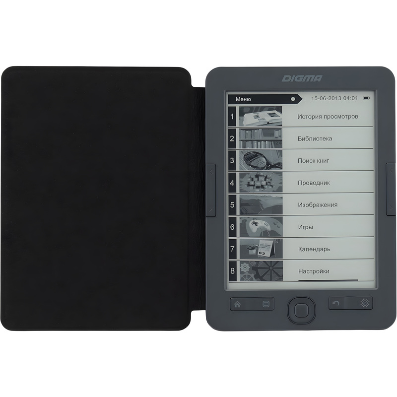Изображение товара Электронная книга Digma X1 6 дюймов серая