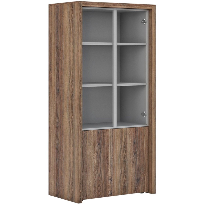 Изображение товара Шкаф комбинированный Era JR508 орех грецкий 1000х628х2067 мм