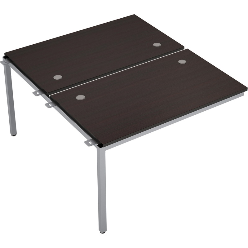Изображение товара Элемент Avance 6МБС.278 стол венге/алюминий матовый 1200х1435х750 мм