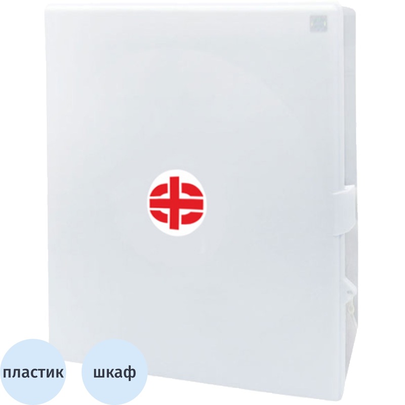 Изображение товара Аптечка первой помощи офисная производственная ФЭСТ (до 30 человек, пластиковый шкаф)