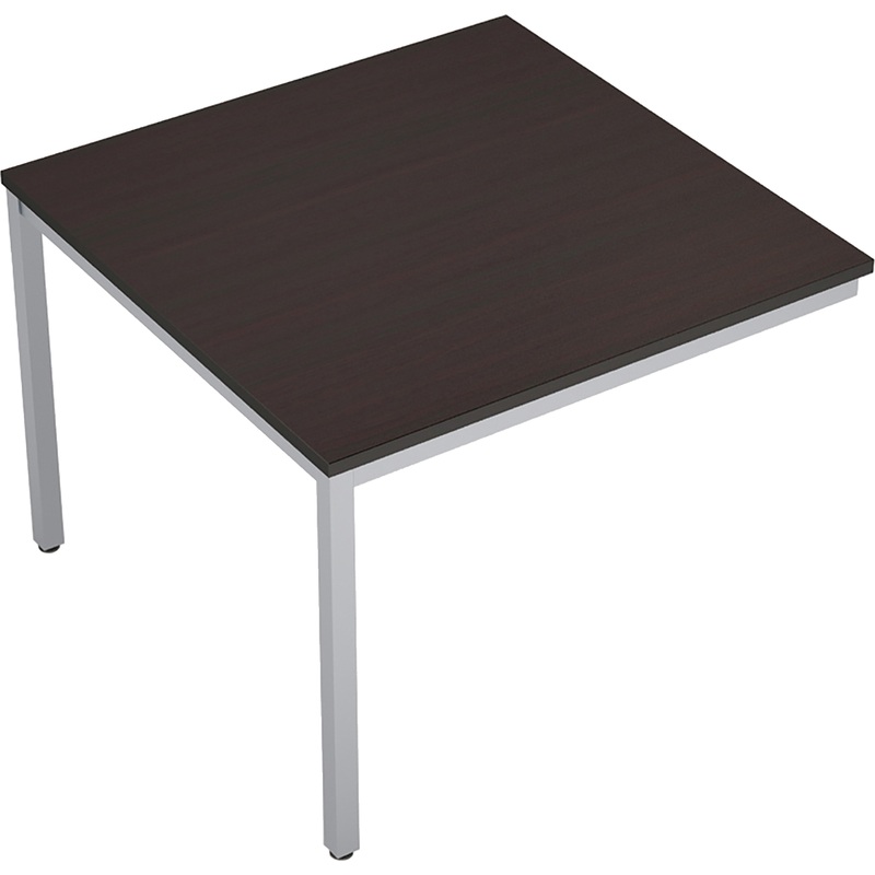 Изображение товара Элемент стола для переговоров Avance 6МПК 001 венге алюминий матовый 1000x1000 мм