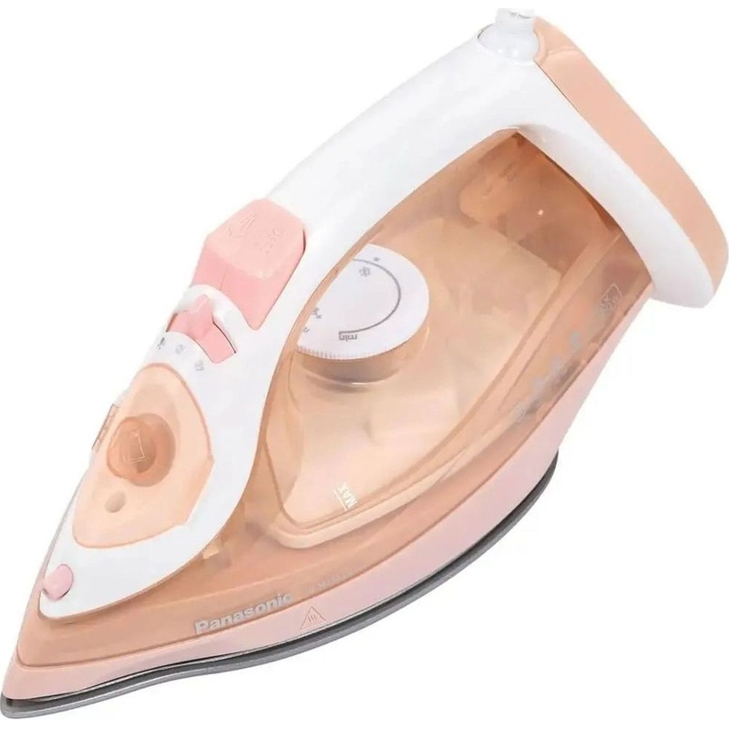 Изображение товара Утюг Panasonic NI-M333TVTW розовый с функциями отпаривания и самоочистки