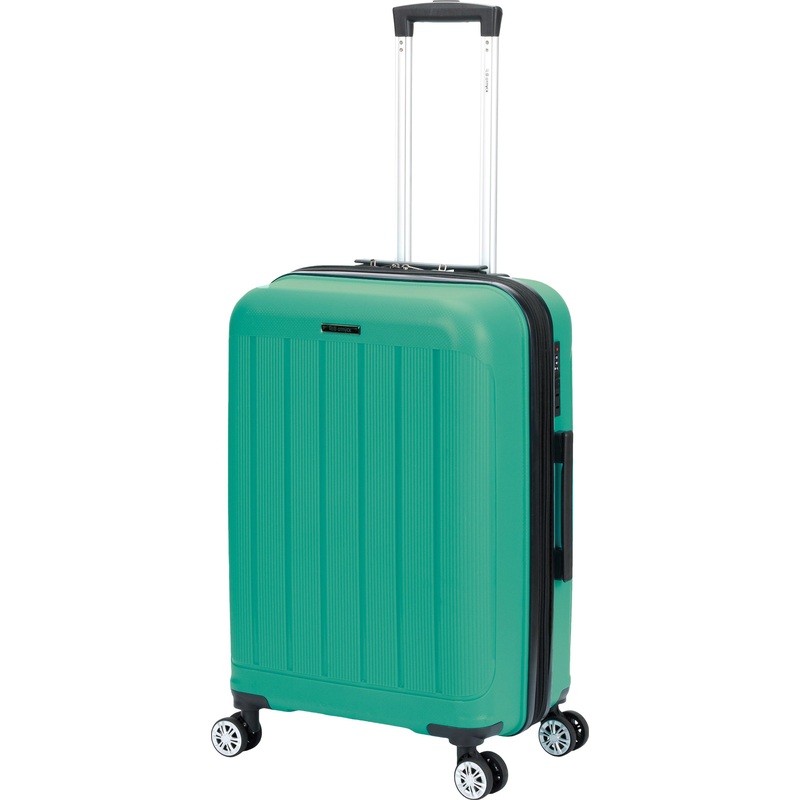 Изображение товара Чемодан Torber В отпуск M 62 л полипропилен бирюзовый