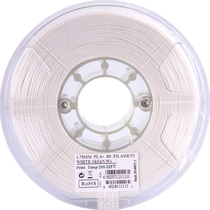 Изображение товара Пластик PLA+ для 3D-принтера ESUN белый 1.75 мм 1 кг
