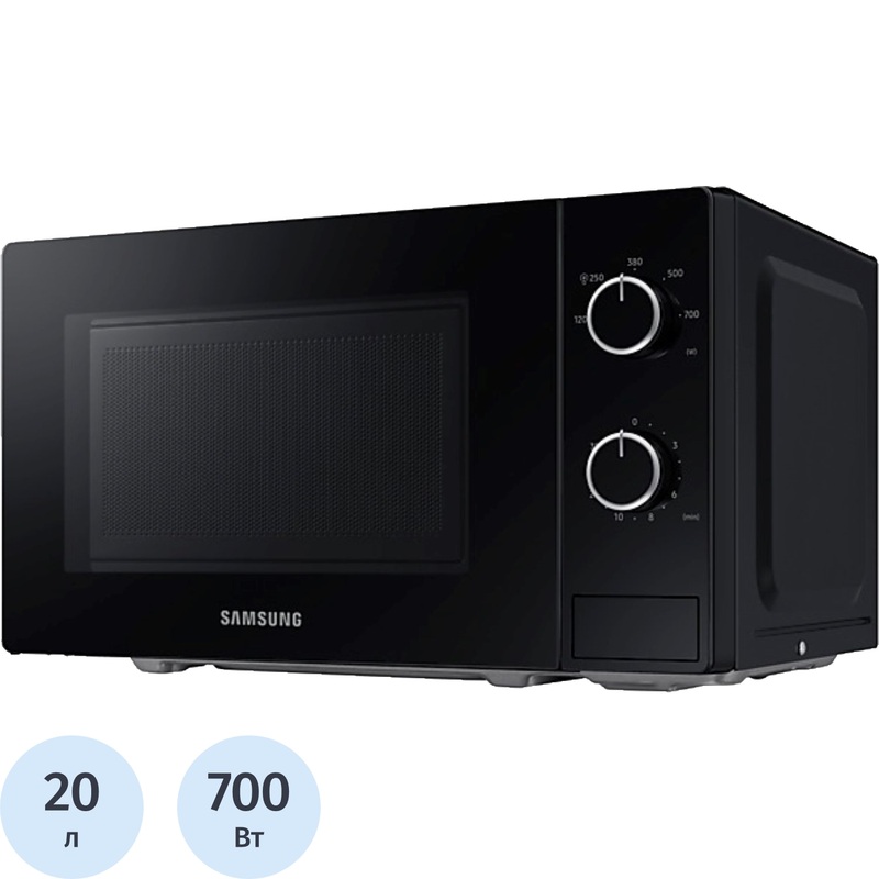 Изображение товара Samsung MS20A3010AL/BA микроволновая печь 20 л 700 Вт черная