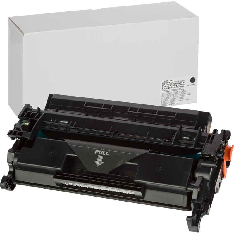 Изображение товара Картридж лазерный Retech 26A CF226A черный совместимый для HP LaserJet Pro