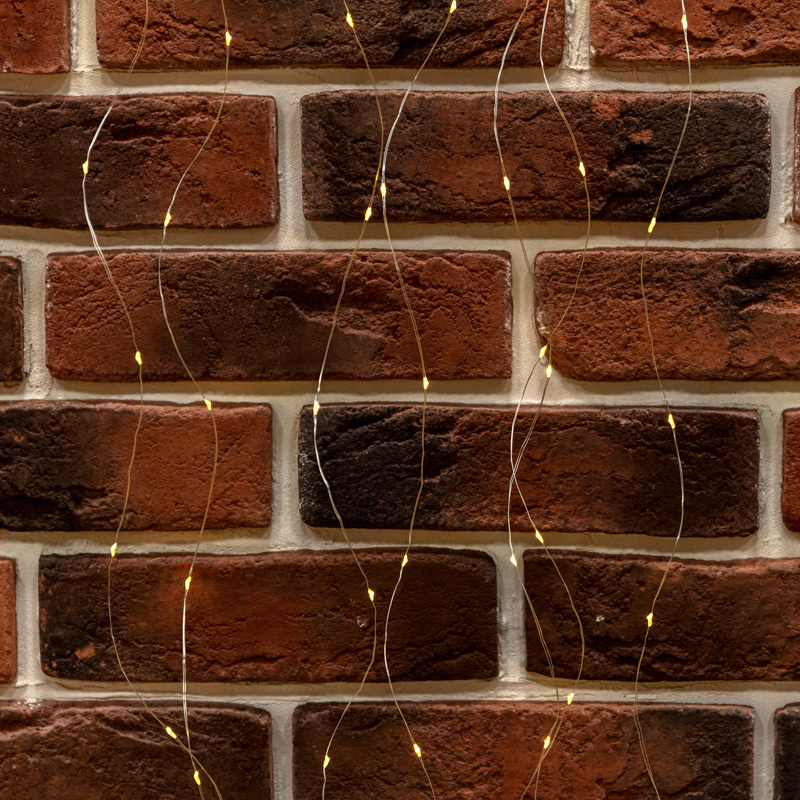 Изображение товара Гирлянда светодиодная Neon-Night Занавес из Росы теплый белый свет 600 светодиодов (6x3 м)