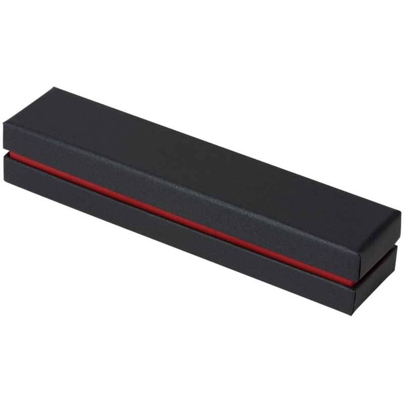 Изображение товара Футляр для ручки Bloom черный с красной полосой доводит стиль и функциональность