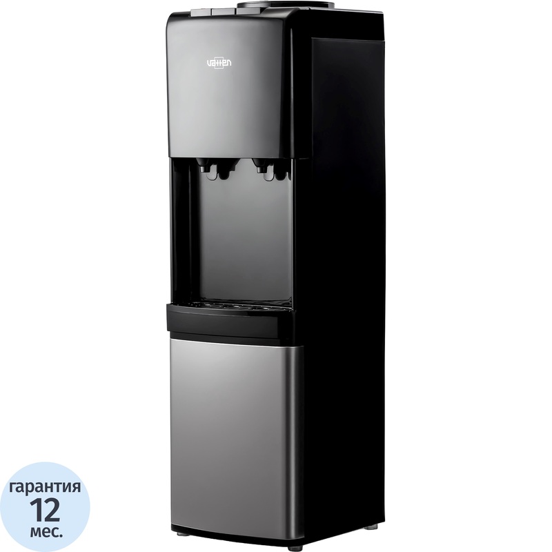 Изображение товара Кулер (раздатчик) для воды Vatten V42NFH черный/серебристый (без нагрева и охлаждения)