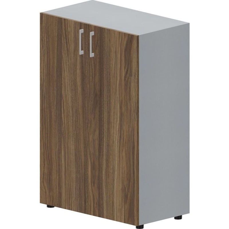 Изображение товара Шкаф для документов Mahia OMMS562TIWN орех/серый, 800х440х1180 мм, сборно-разборный