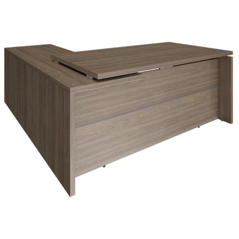 Изображение товара Стол руководителя письменный Yalta правый 1800х2000х750 мм из ЛДСП с покрытием ламинат