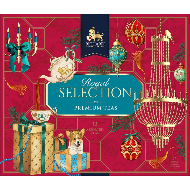 Изображение товара Чай ассорти Richard Royal Selection red 72 пакетика